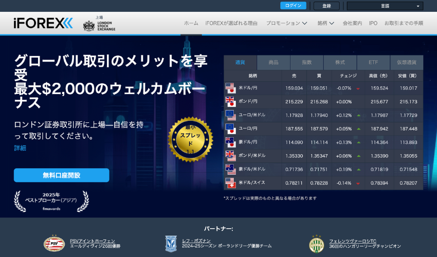 iFOREX（アイフォレックス）