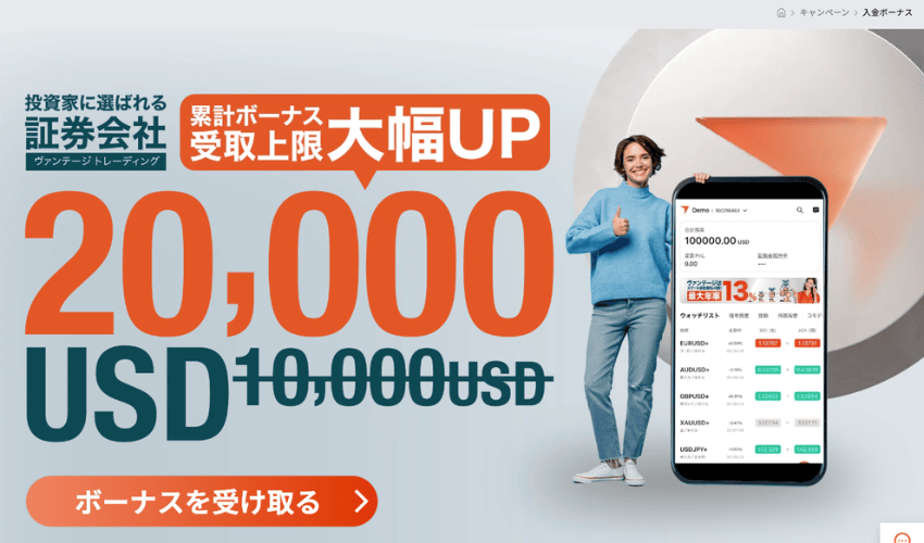Vantage Trading（ヴァンテージ）